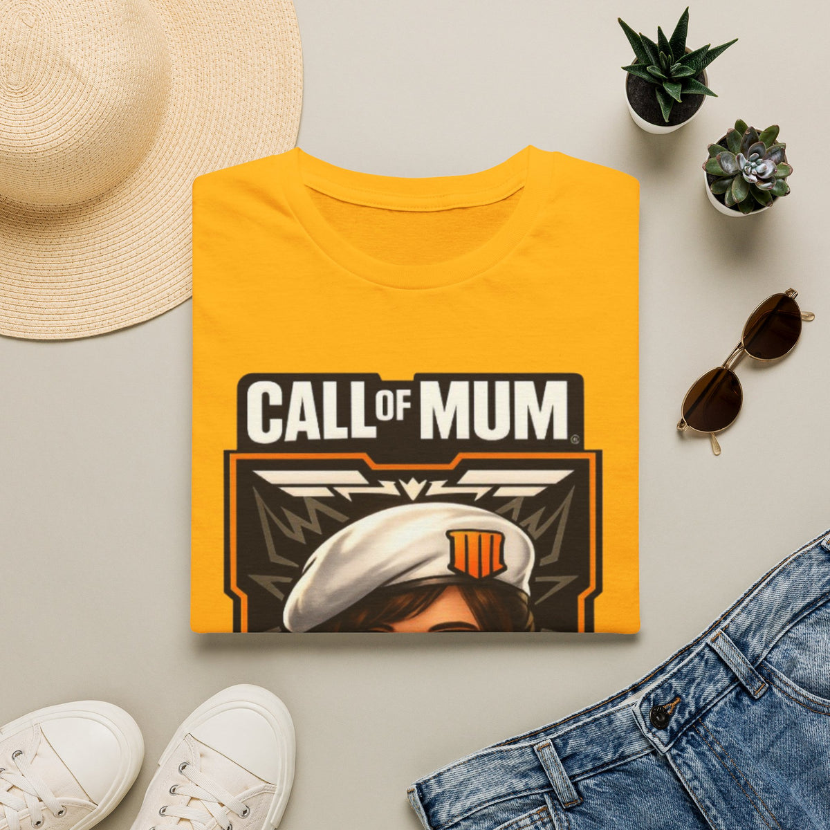 Call of Mum Adult T-Shirt — Gamer Mom "Parent Ops" Graphic Tee