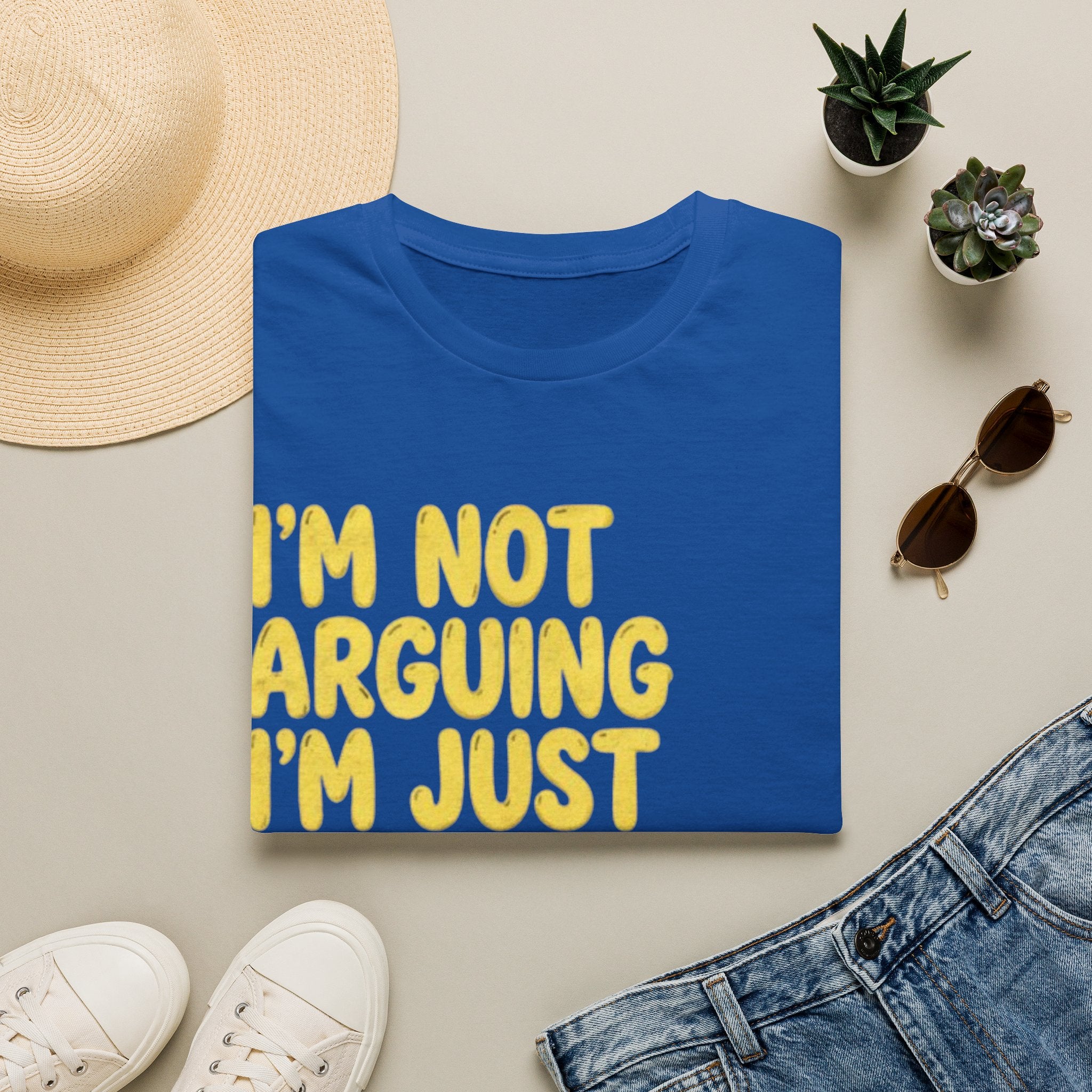 I'm Not Arguing I'm Just Explaining Why I'm Right Adult T-Shirt