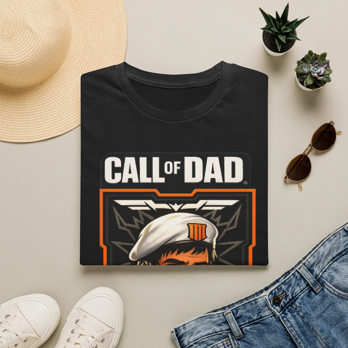 Call of Dad Adult T-Shirt — Parent Ops Gamer Dad Tee