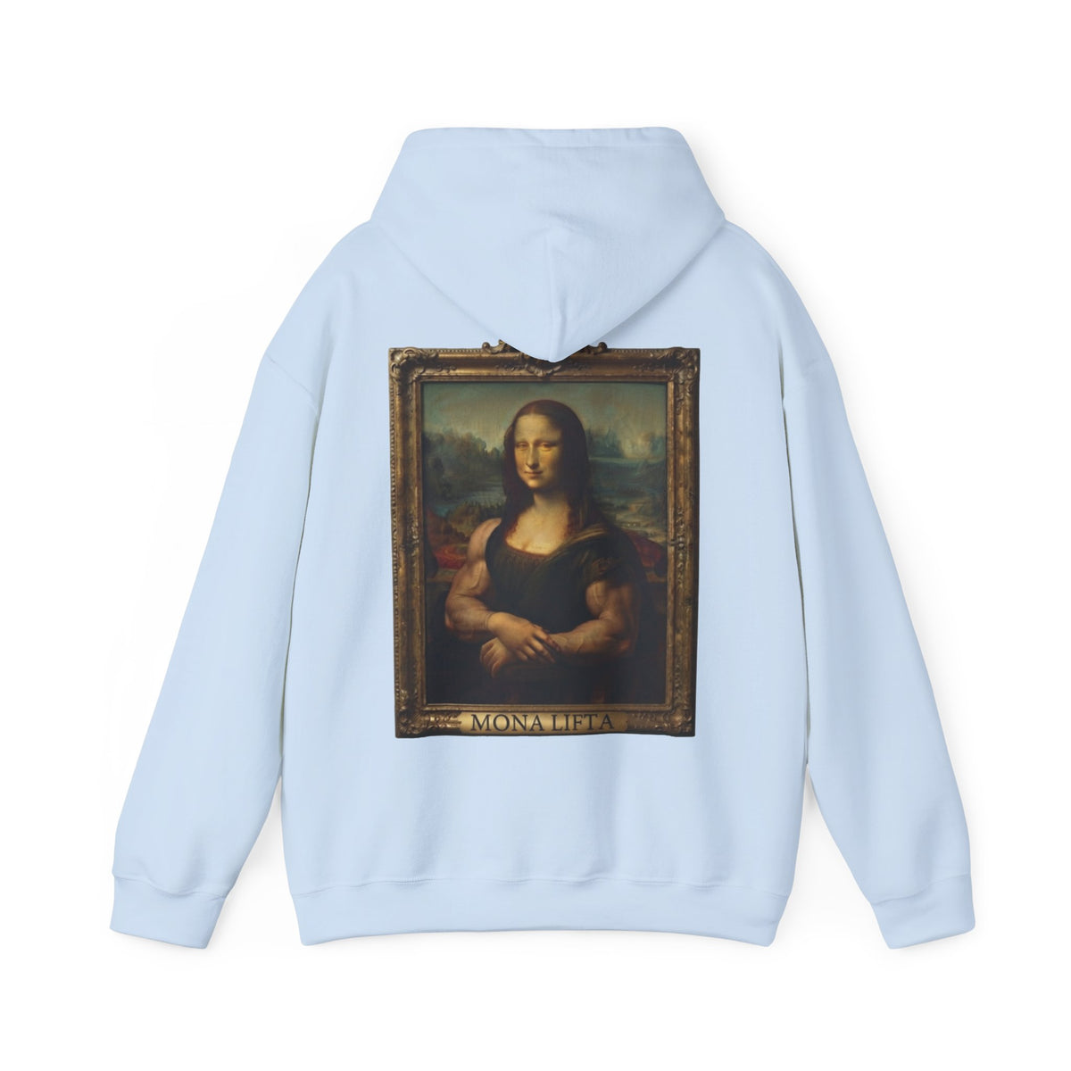 Mona Lisa Adult Hoodie – Classic Renaissance Art Print Pullover