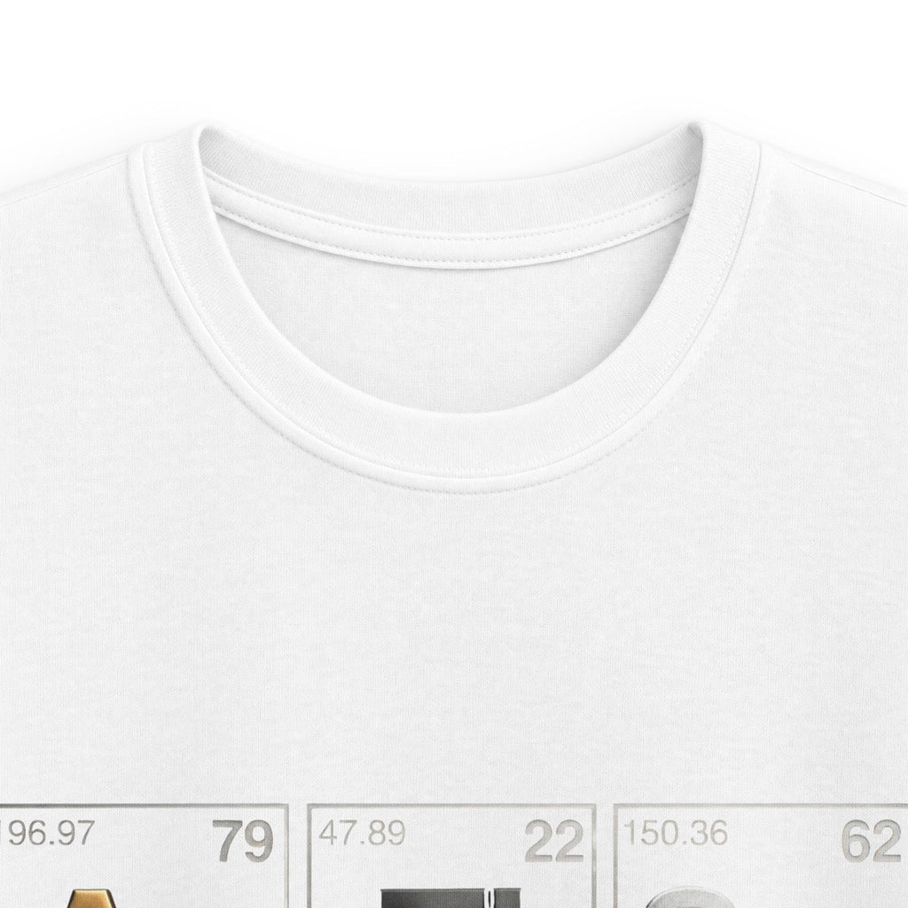 Kids T-shirt — 'Au Ti Sm' Periodic Table Design | Cute Autism Awareness Shirt for Children