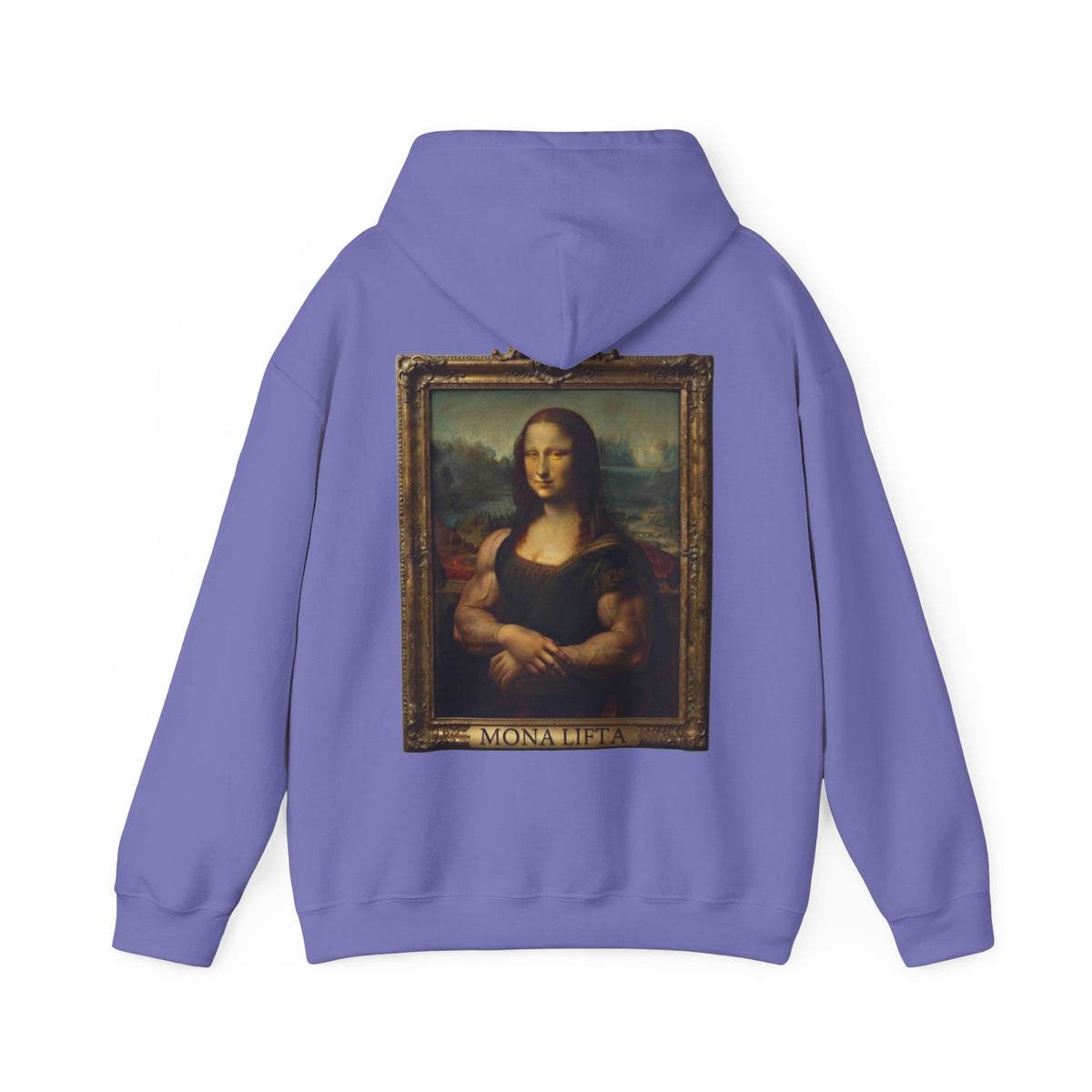 Mona Lisa Adult Hoodie – Classic Renaissance Art Print Pullover