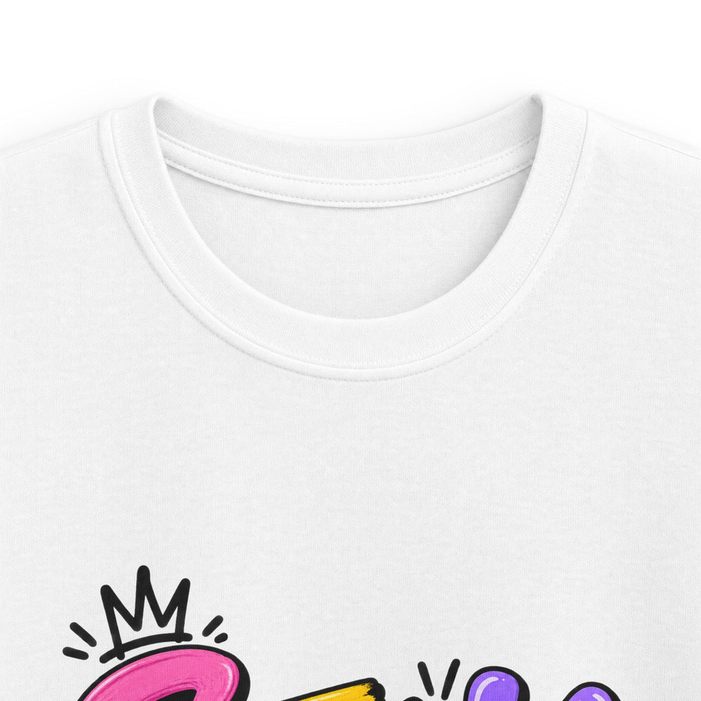 Kids T-shirt - "Stay Weird" Colorful Graffiti Shirt for Kids, Playful Self-Expression Gift