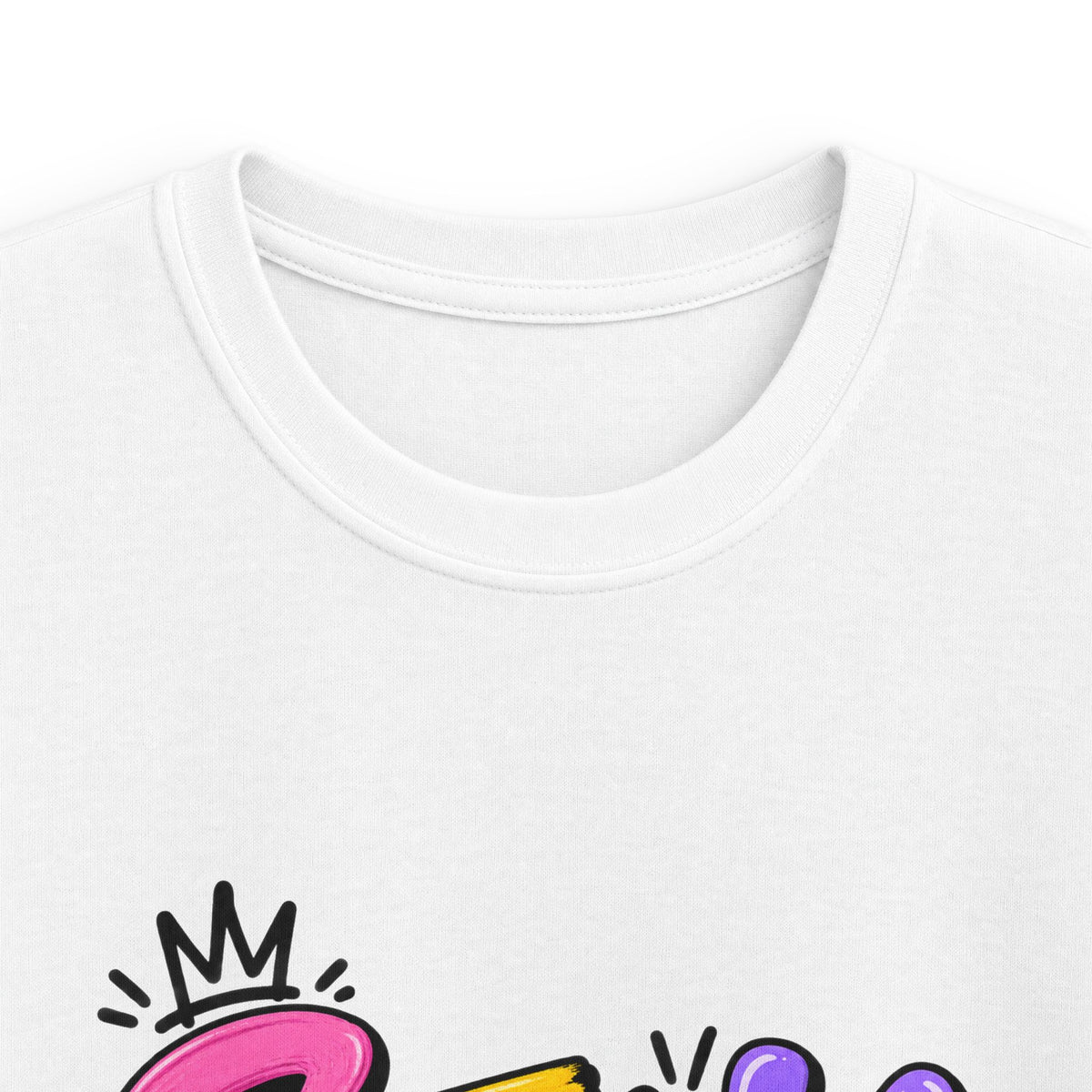 Kids T-shirt - "Stay Weird" Colorful Graffiti Shirt for Kids, Playful Self-Expression Gift