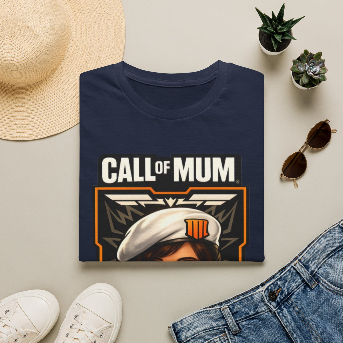 Call of Mum Adult T-Shirt — Gamer Mom "Parent Ops" Graphic Tee