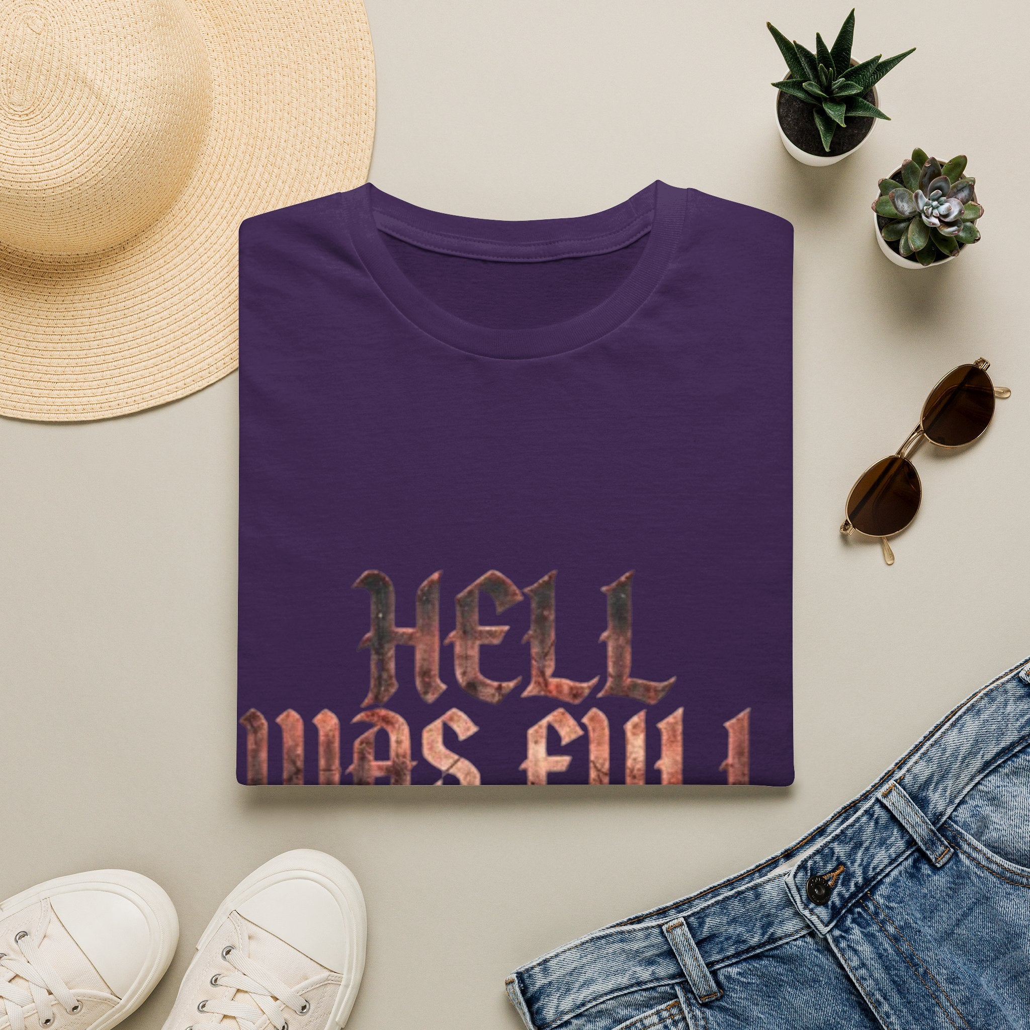 Hell Was Full So I Came Back Adult T‑Shirt