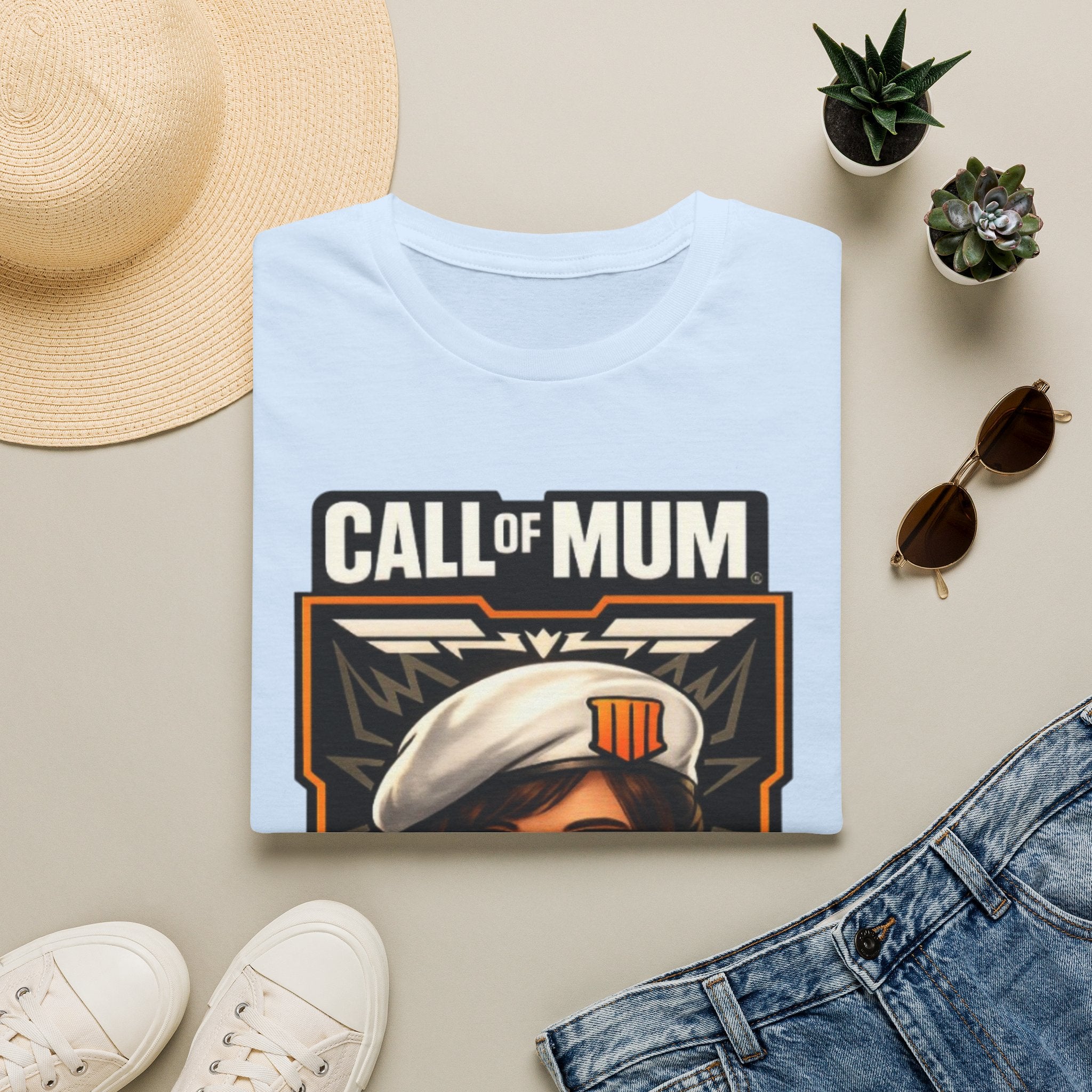 Call of Mum Adult T-Shirt — Gamer Mom "Parent Ops" Graphic Tee