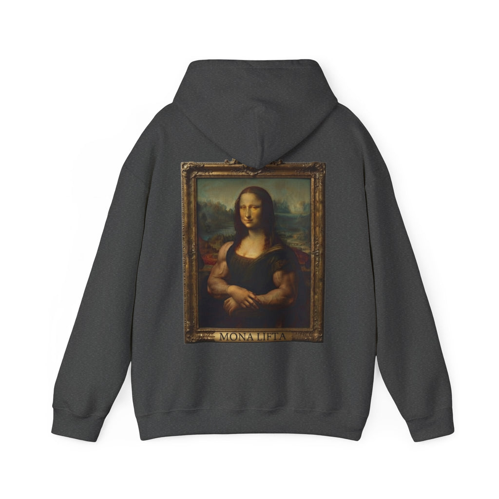 Mona Lisa Adult Hoodie – Classic Renaissance Art Print Pullover