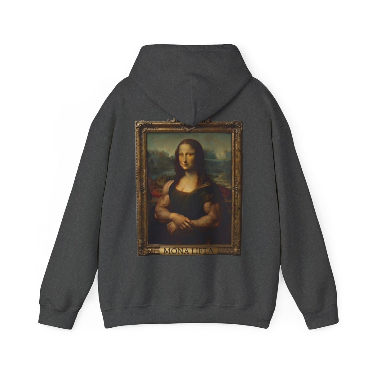 Mona Lisa Adult Hoodie – Classic Renaissance Art Print Pullover