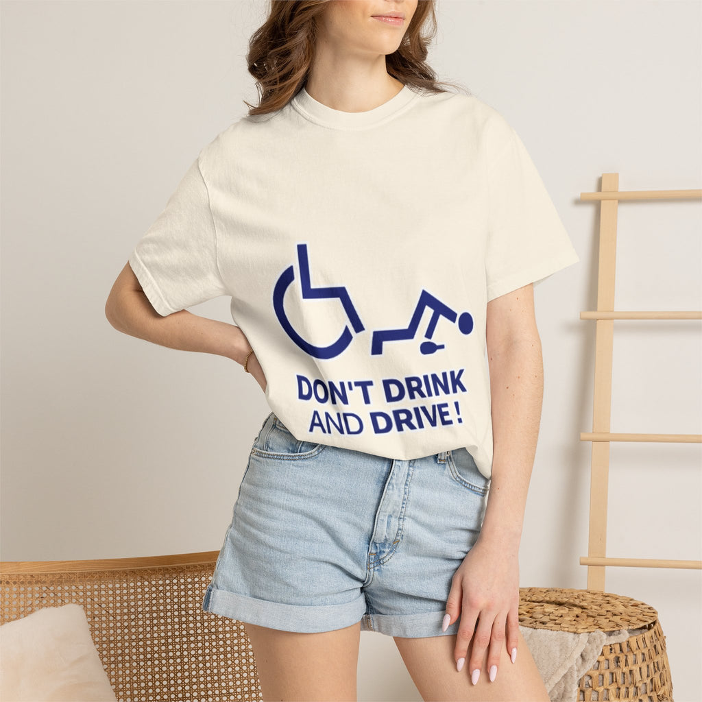 Don't Drink and Drive Adult T-Shirt — Drunk Driving Awareness Tee