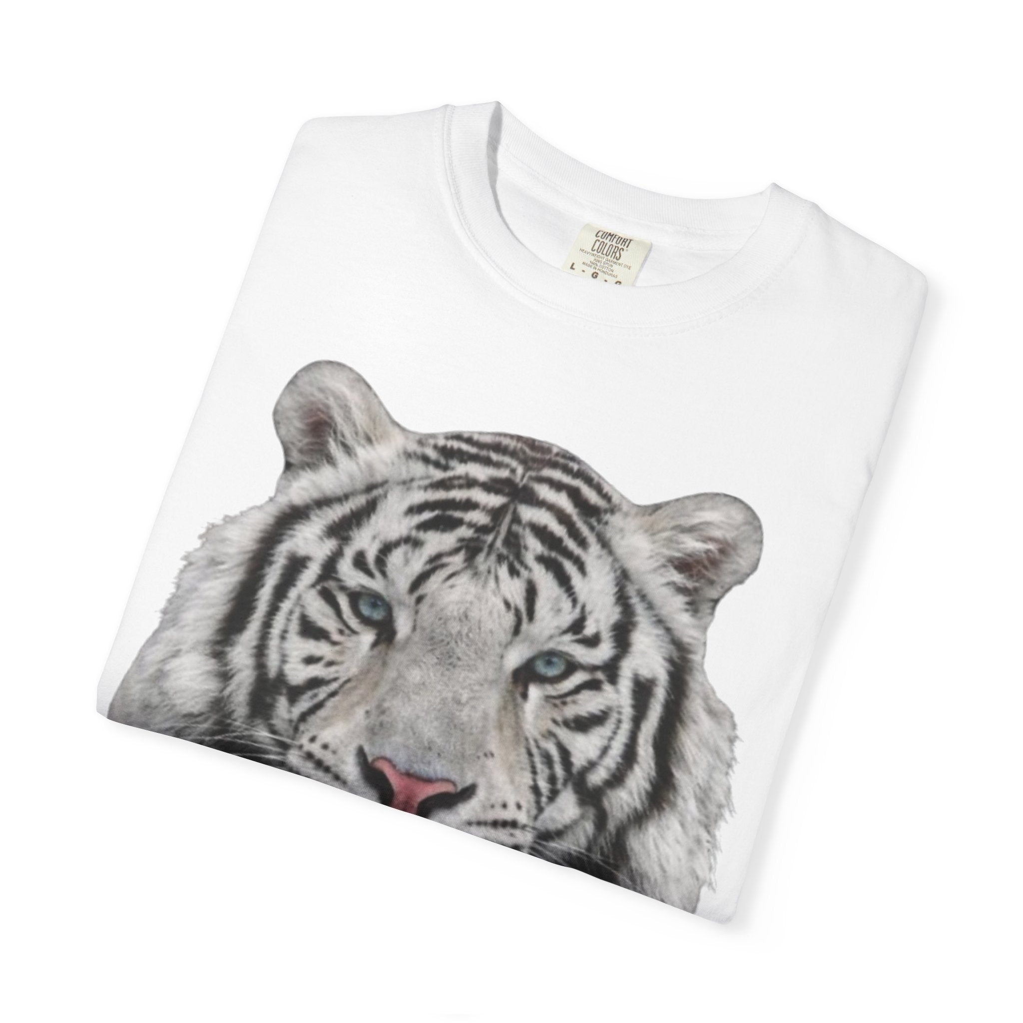 Never Give Up Tiger Adult T-Shirt