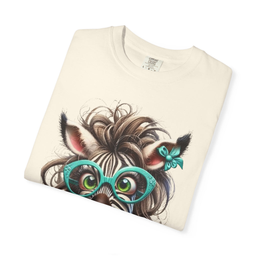 Funny Zebra Adult T-Shirt — "I Have No Idea What I’m Doing" Graphic Tee
