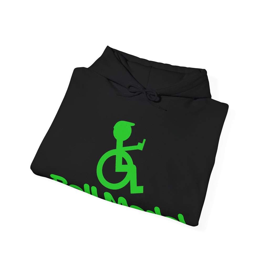 Roll Model Adult Hoodie — Inclusive Wheelchair Pullover