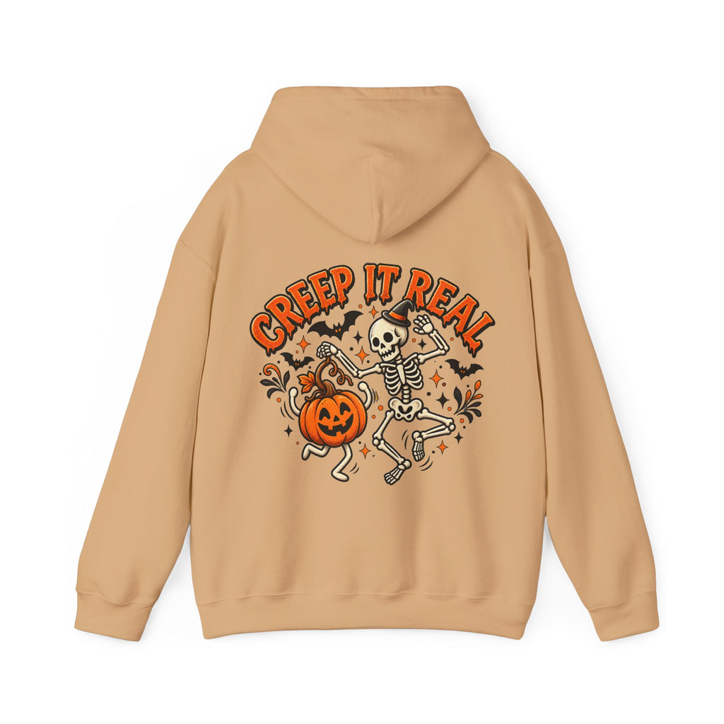 Halloween Skeleton 'Creep It Real' Adult Hoodie