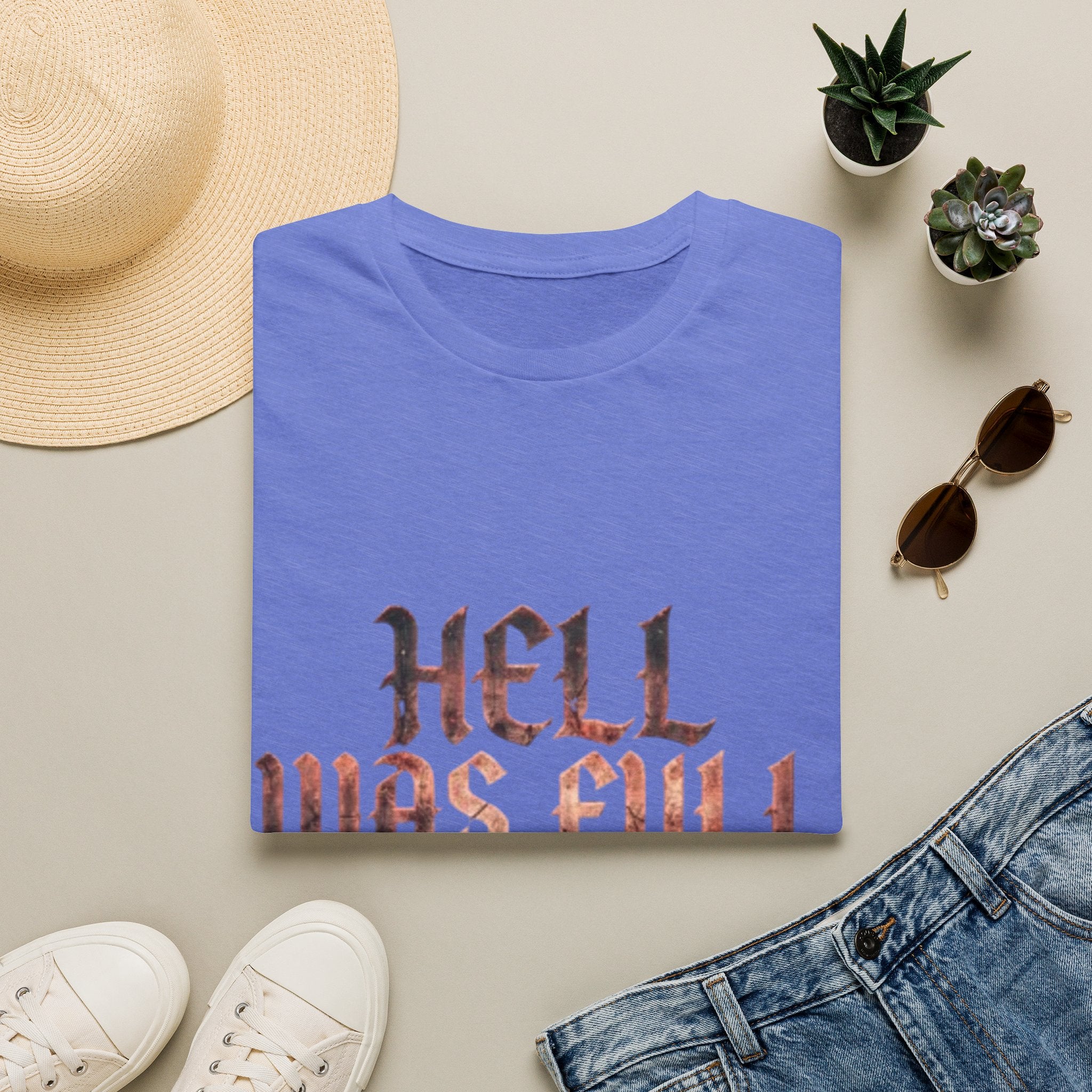 Hell Was Full So I Came Back Adult T‑Shirt
