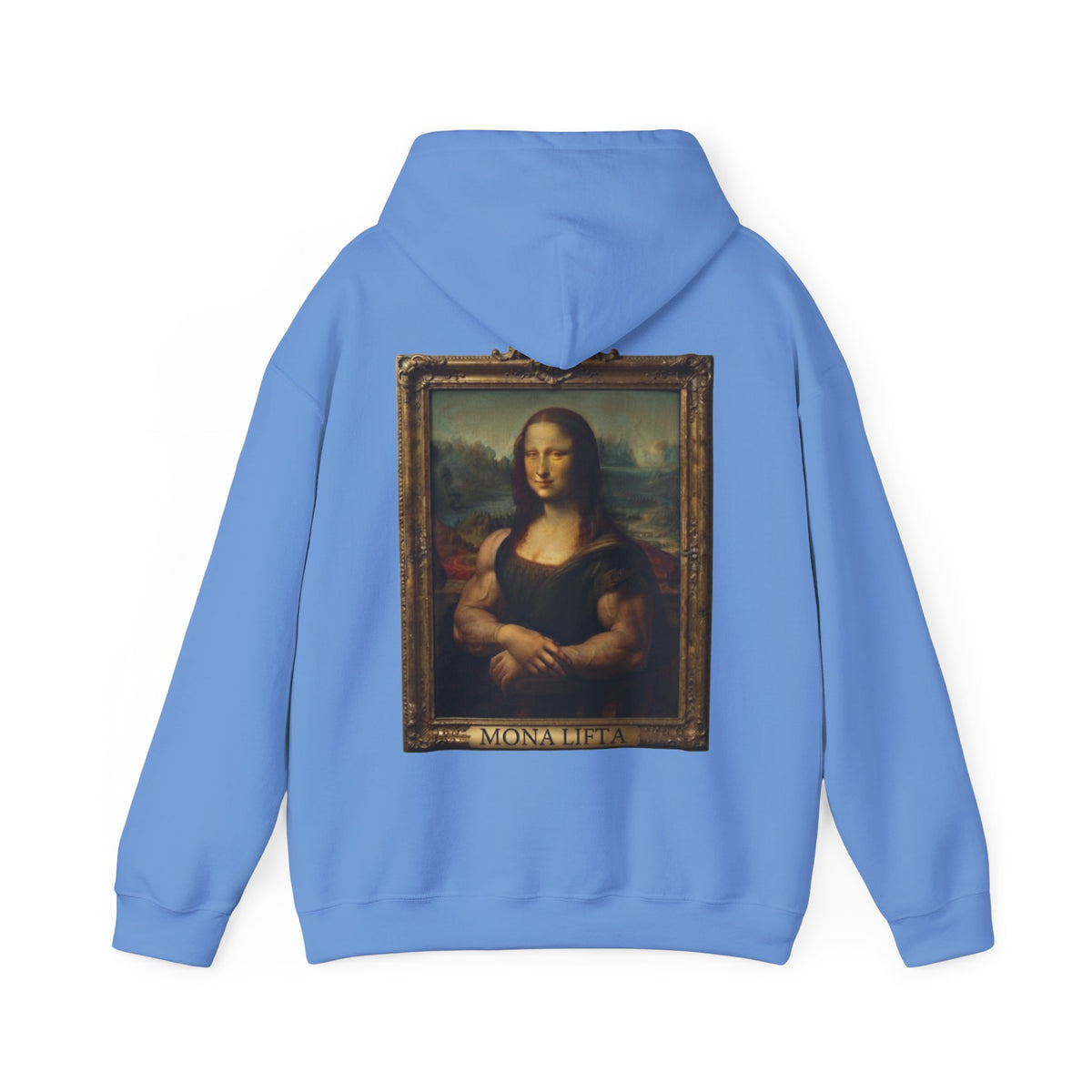 Mona Lisa Adult Hoodie – Classic Renaissance Art Print Pullover