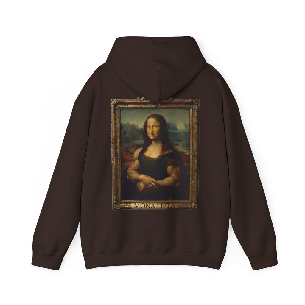 Mona Lisa Adult Hoodie – Classic Renaissance Art Print Pullover
