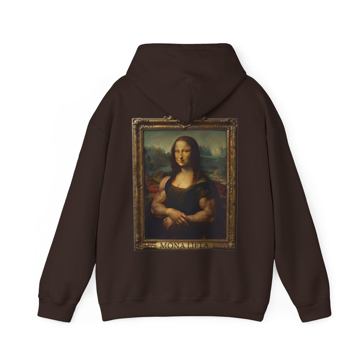 Mona Lisa Adult Hoodie – Classic Renaissance Art Print Pullover