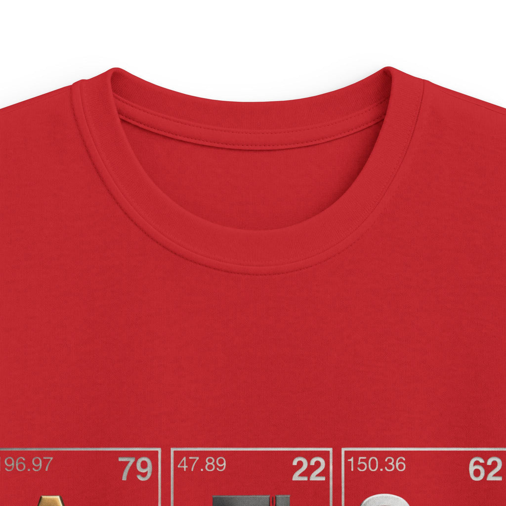 Kids T-shirt — 'Au Ti Sm' Periodic Table Design | Cute Autism Awareness Shirt for Children