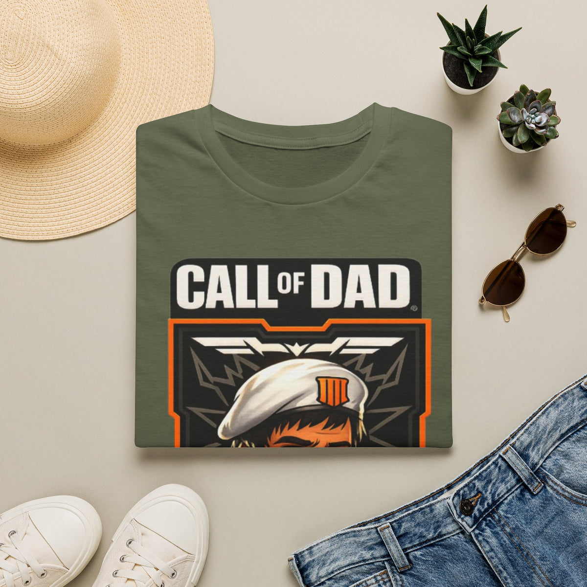 Call of Dad Adult T-Shirt — Parent Ops Gamer Dad Tee