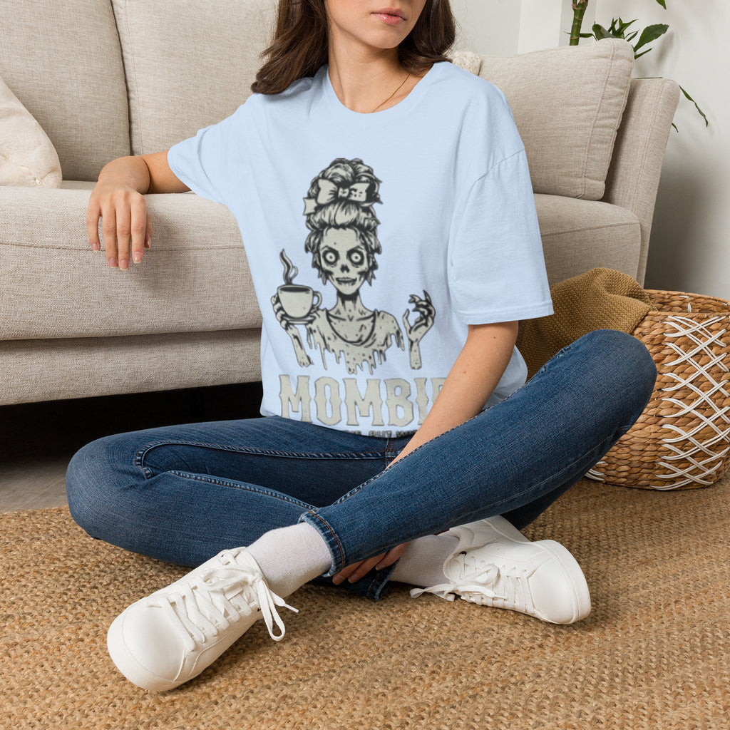 Mombie Adult T-Shirt — Cute Spooky Mom Graphic Tee ("Mommy")