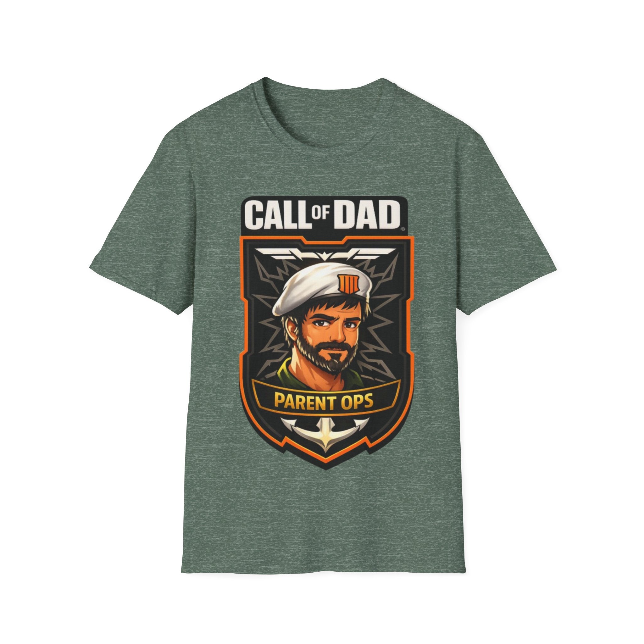 Call of Dad Adult T-Shirt — Parent Ops Gamer Dad Tee