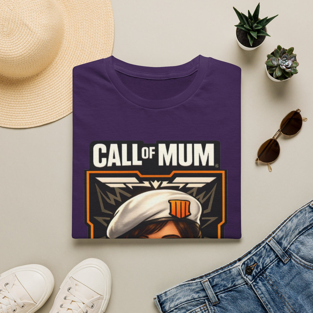 Call of Mum Adult T-Shirt — Gamer Mom "Parent Ops" Graphic Tee