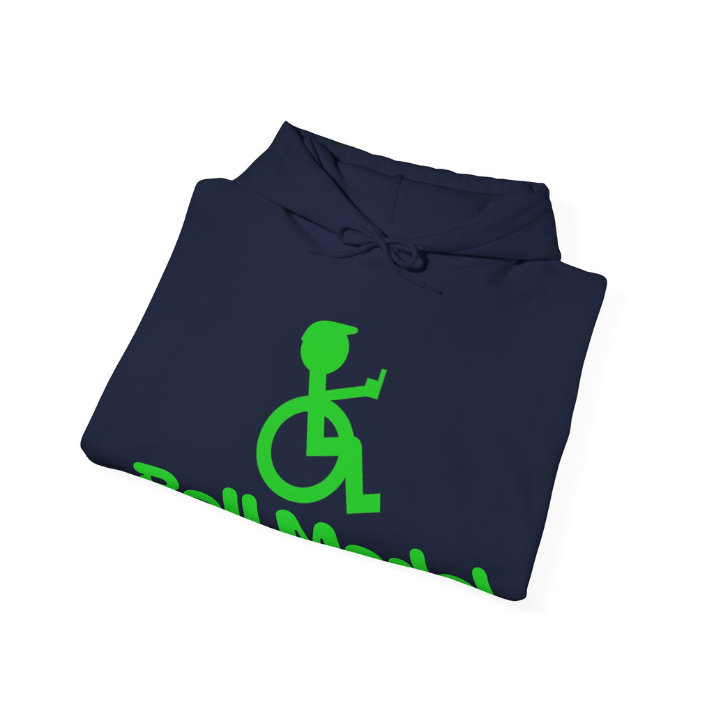 Roll Model Adult Hoodie — Inclusive Wheelchair Pullover
