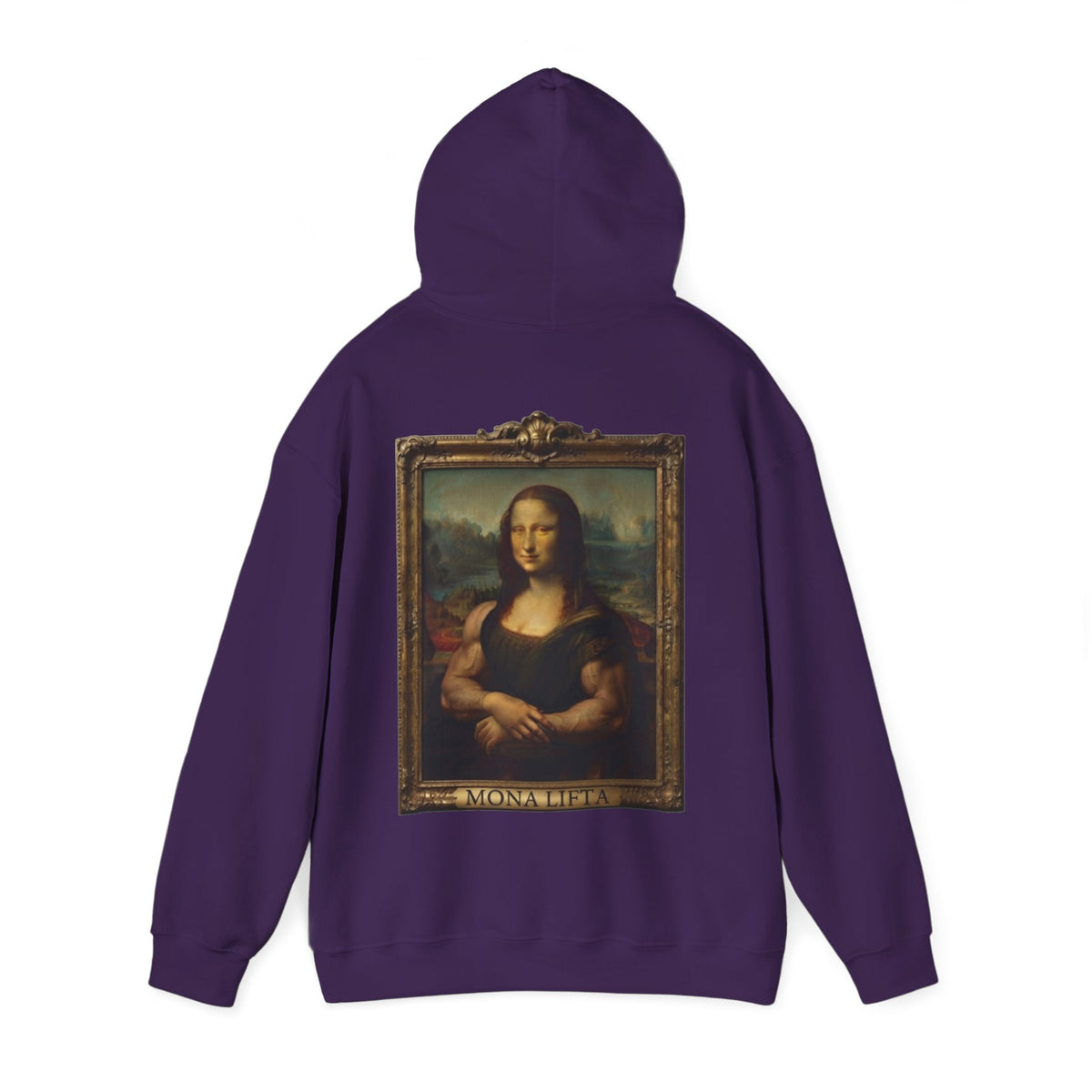 Mona Lisa Adult Hoodie – Classic Renaissance Art Print Pullover