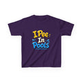 Kids Tee — "I Pee In Pools" Funny Summer Swim Shirt