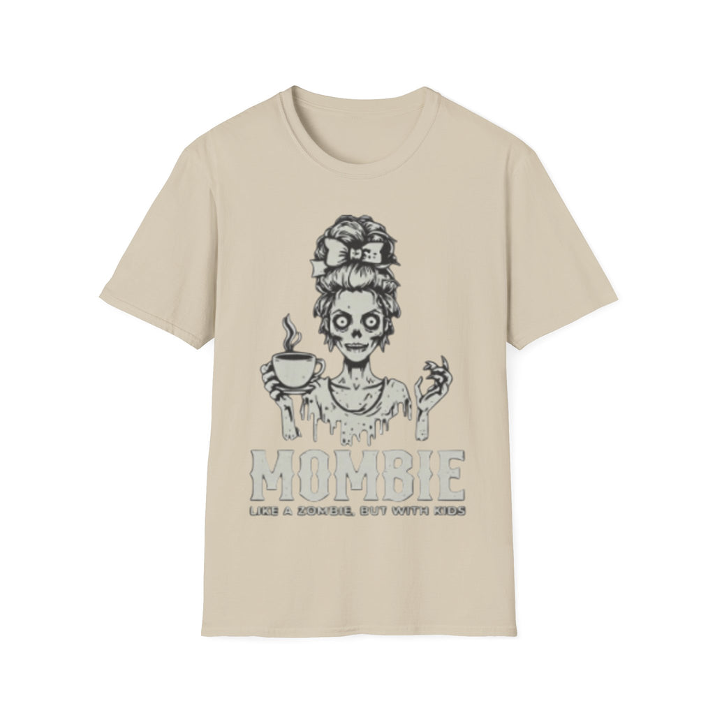 Mombie Adult T-Shirt — Cute Spooky Mom Graphic Tee ("Mommy")