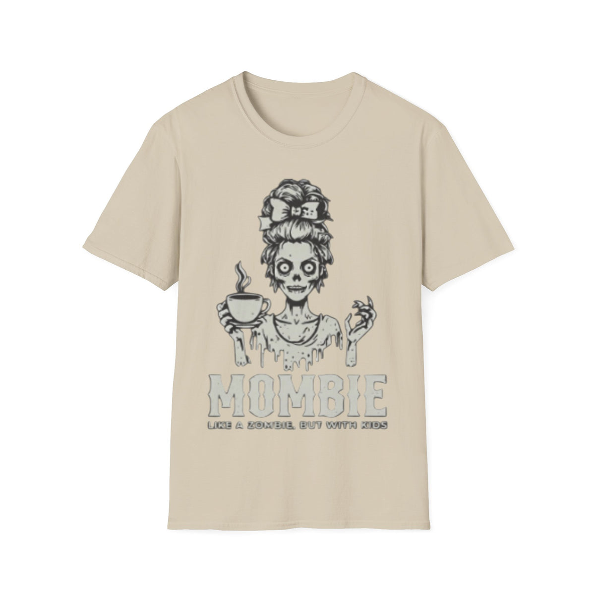 Mombie Adult T-Shirt — Cute Spooky Mom Graphic Tee ("Mommy")