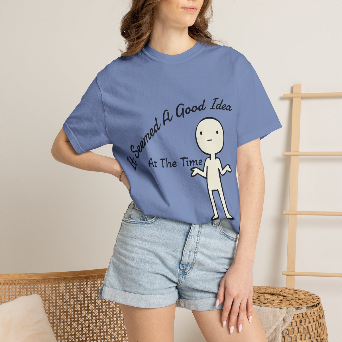 It Seemed A Good Idea At The Time Adult T-Shirt