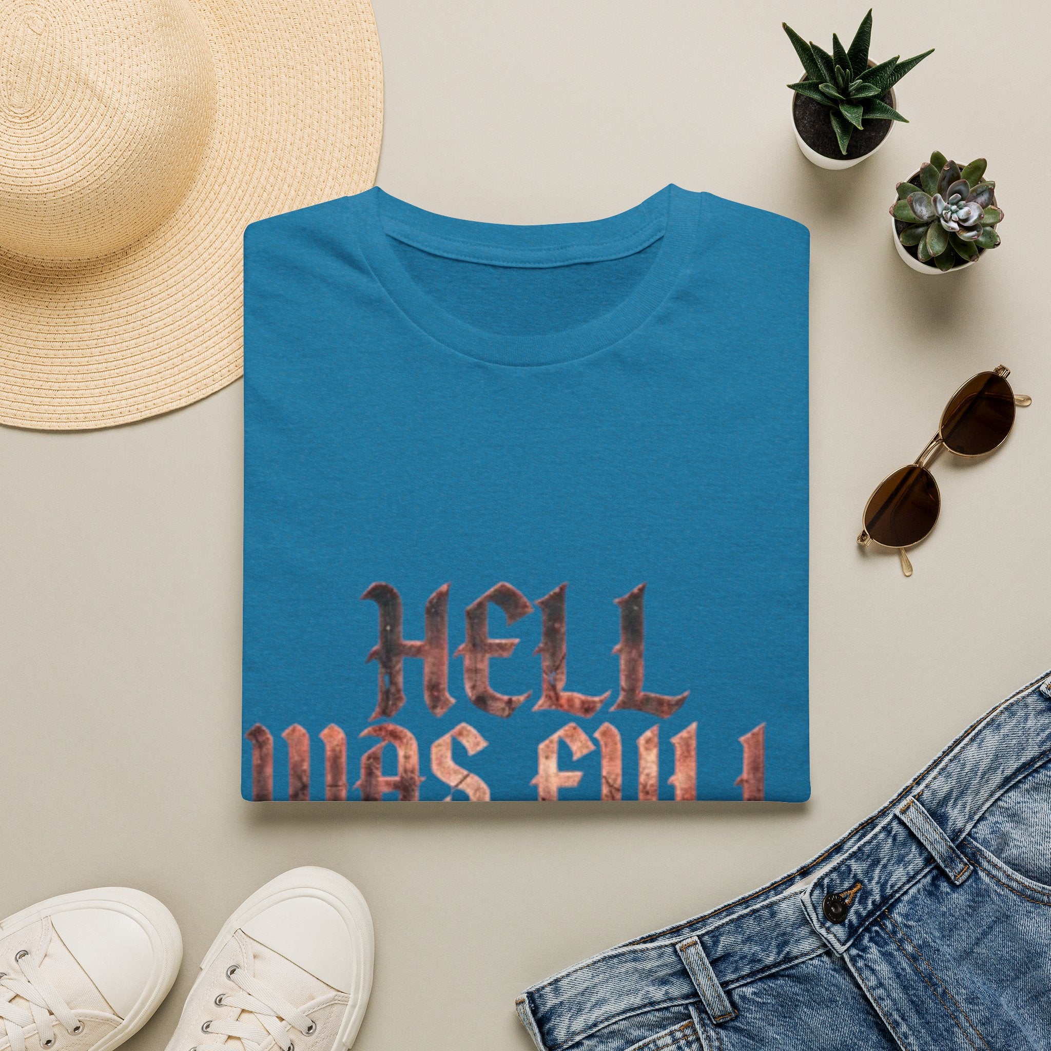 Hell Was Full So I Came Back Adult T‑Shirt