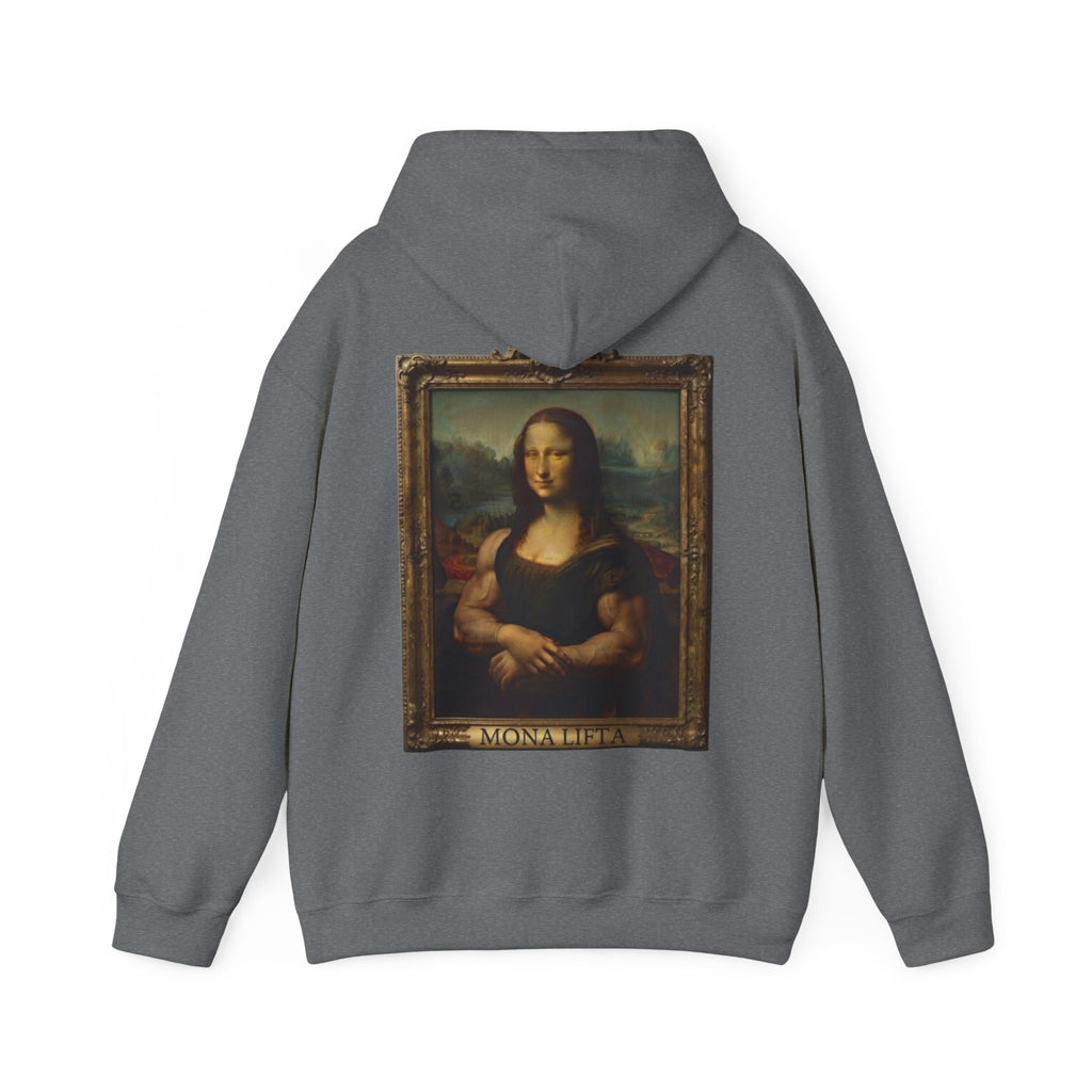 Mona Lisa Adult Hoodie – Classic Renaissance Art Print Pullover