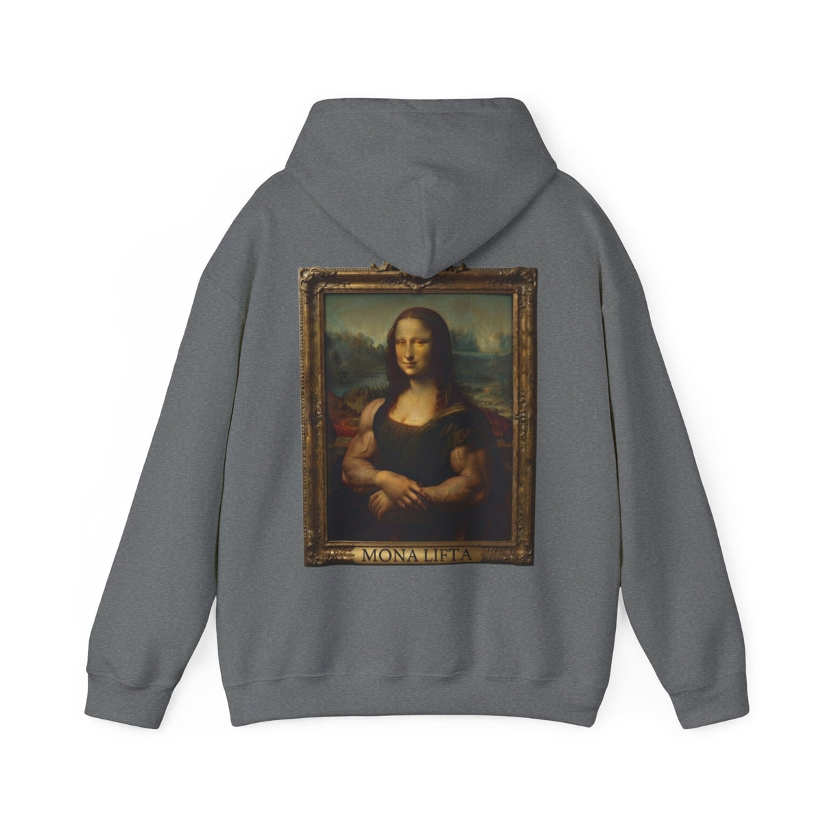Mona Lisa Adult Hoodie – Classic Renaissance Art Print Pullover