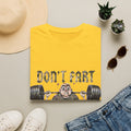 Don't Fart Weightlifting  Adult T‑Shirt — Funny Gym Workout Tee