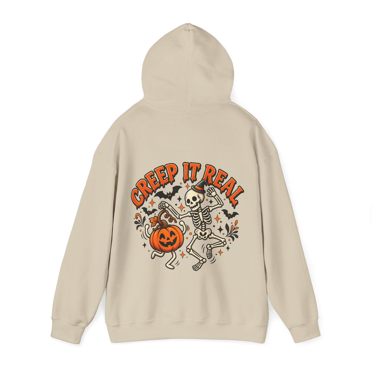 Halloween Skeleton 'Creep It Real' Adult Hoodie