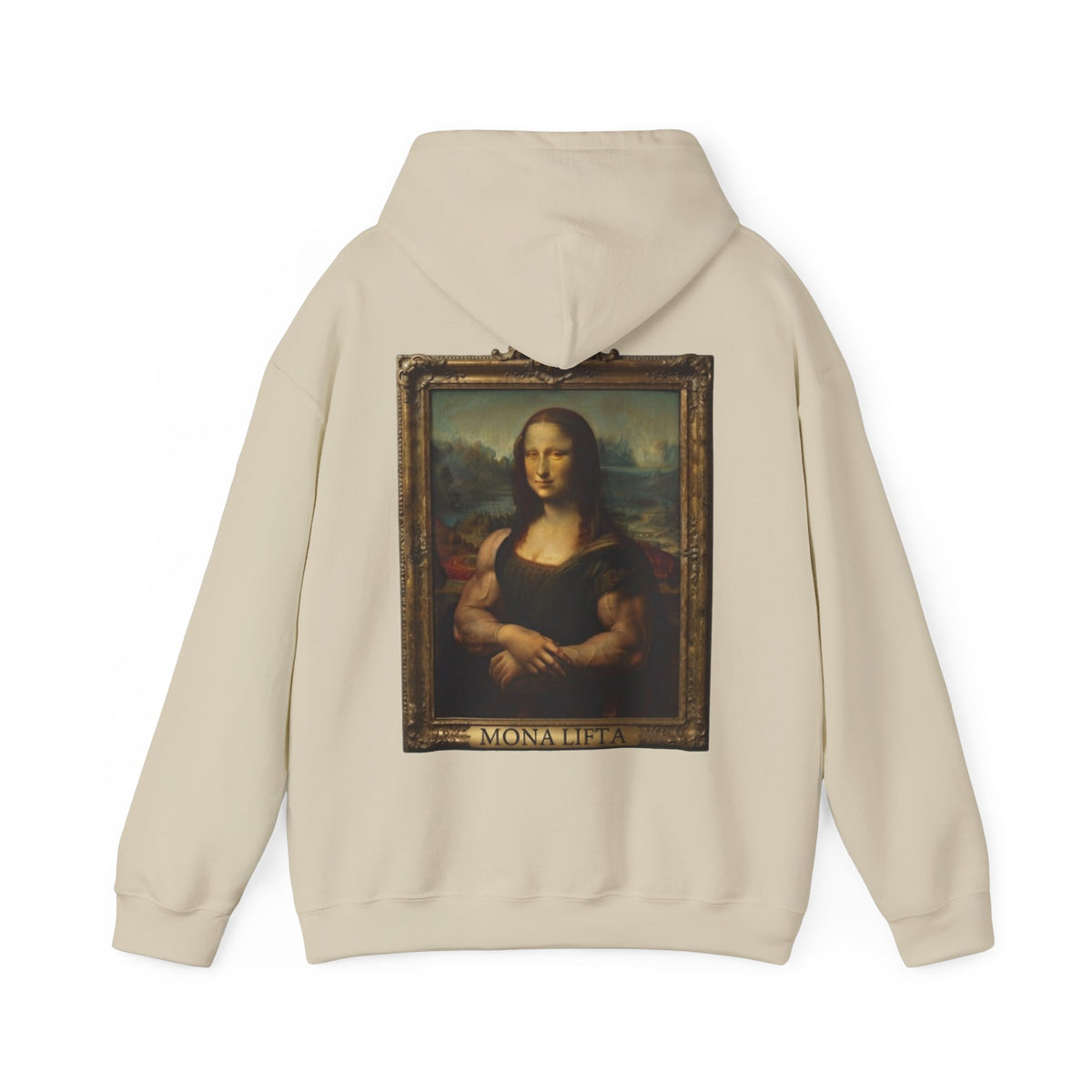 Mona Lisa Adult Hoodie – Classic Renaissance Art Print Pullover