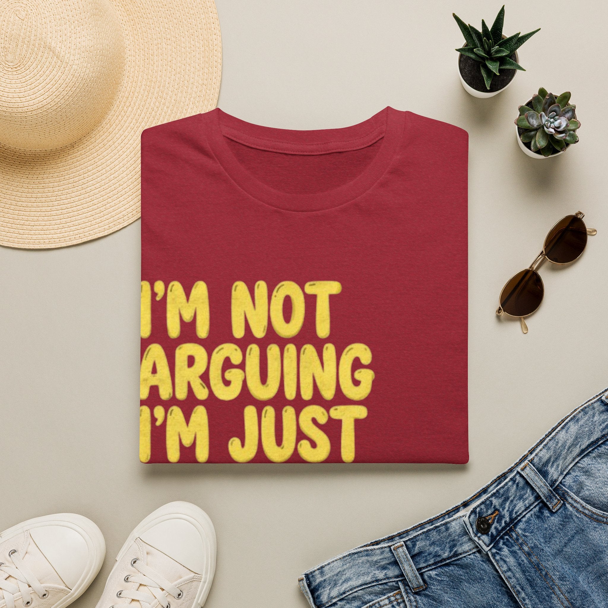 I'm Not Arguing I'm Just Explaining Why I'm Right Adult T-Shirt