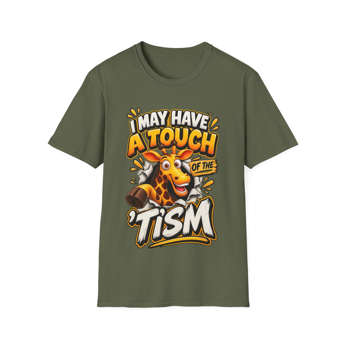 I May Have A Touch Of The Giraffe-Graphic Adult T-Shirt