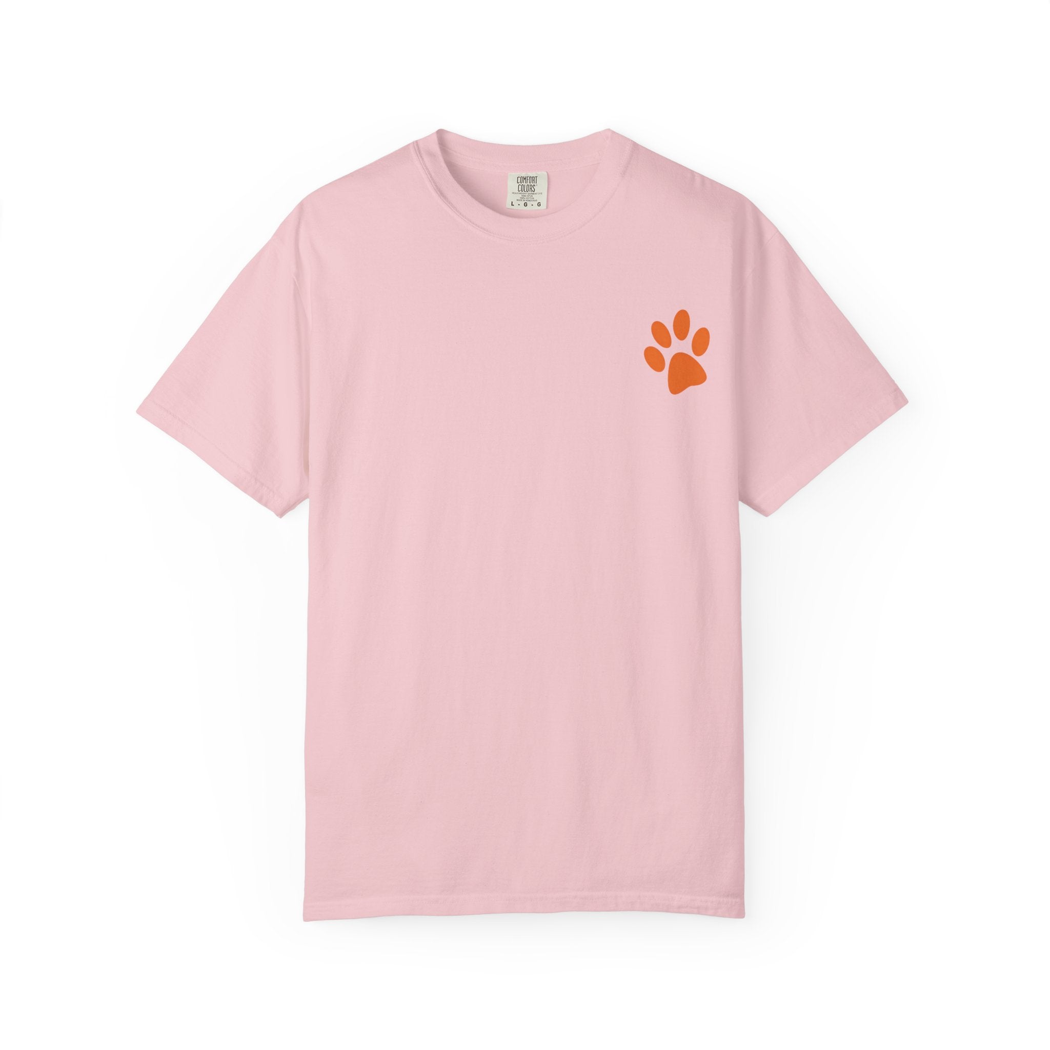 Bad Hair Day Puppy Adult T-Shirt | Paw Print Graphic