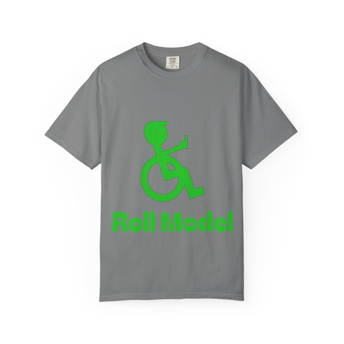 Roll Model Wheelchair Adult T-Shirt — Inclusive Disability Pride Tee