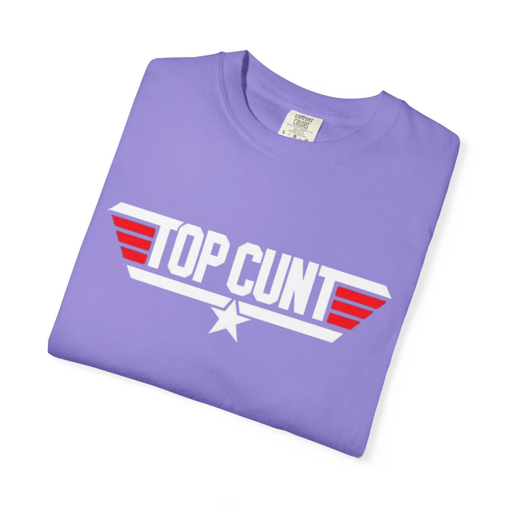 Top Cunt Graphic Adult T-Shirt — Retro Military-Inspired Statement Tee