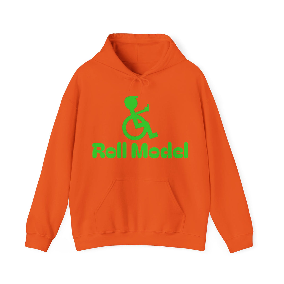 Roll Model Adult Hoodie — Inclusive Wheelchair Pullover