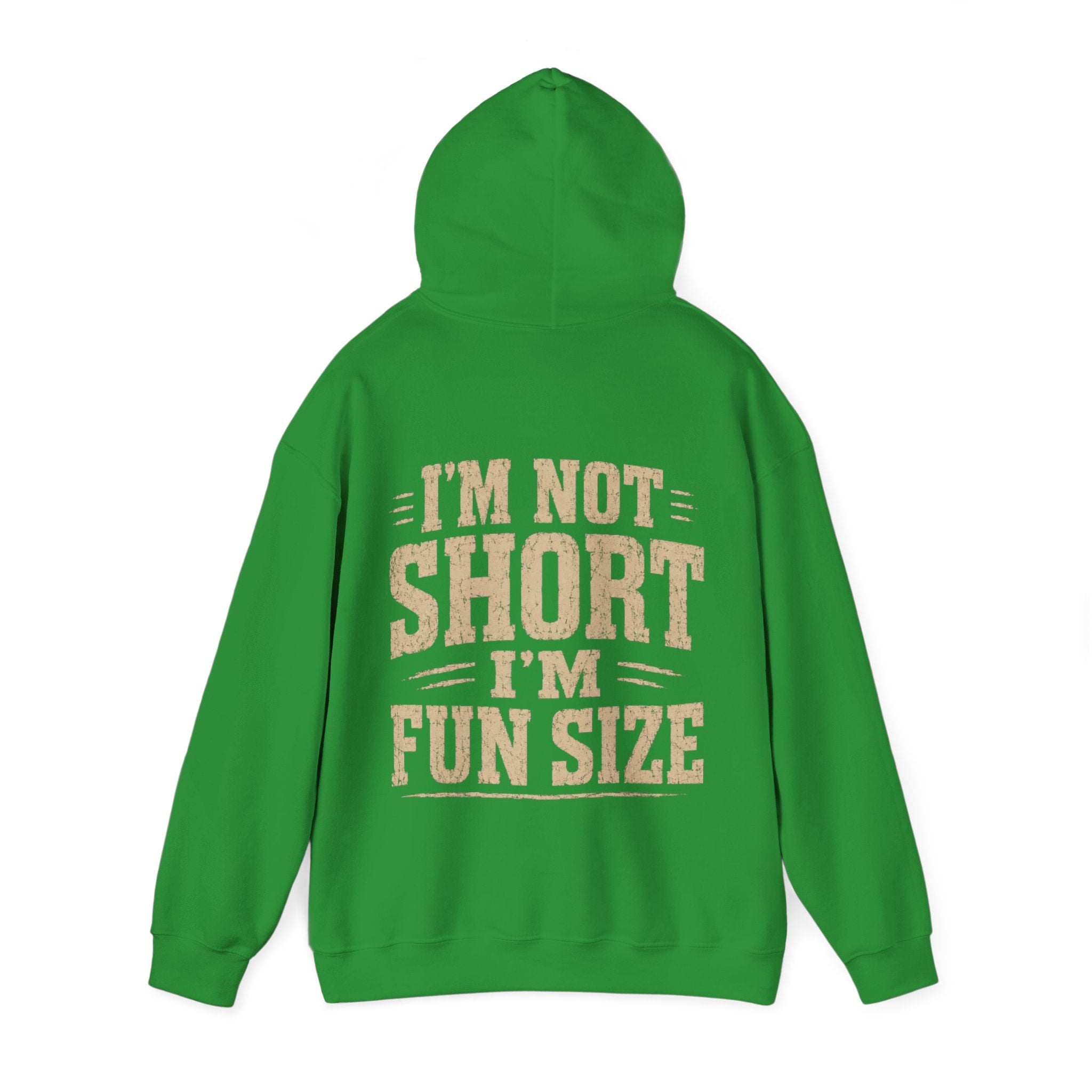 Adult Hoodie — “I’m Not Short I’m Fun Size” Funny Graphic Pullover