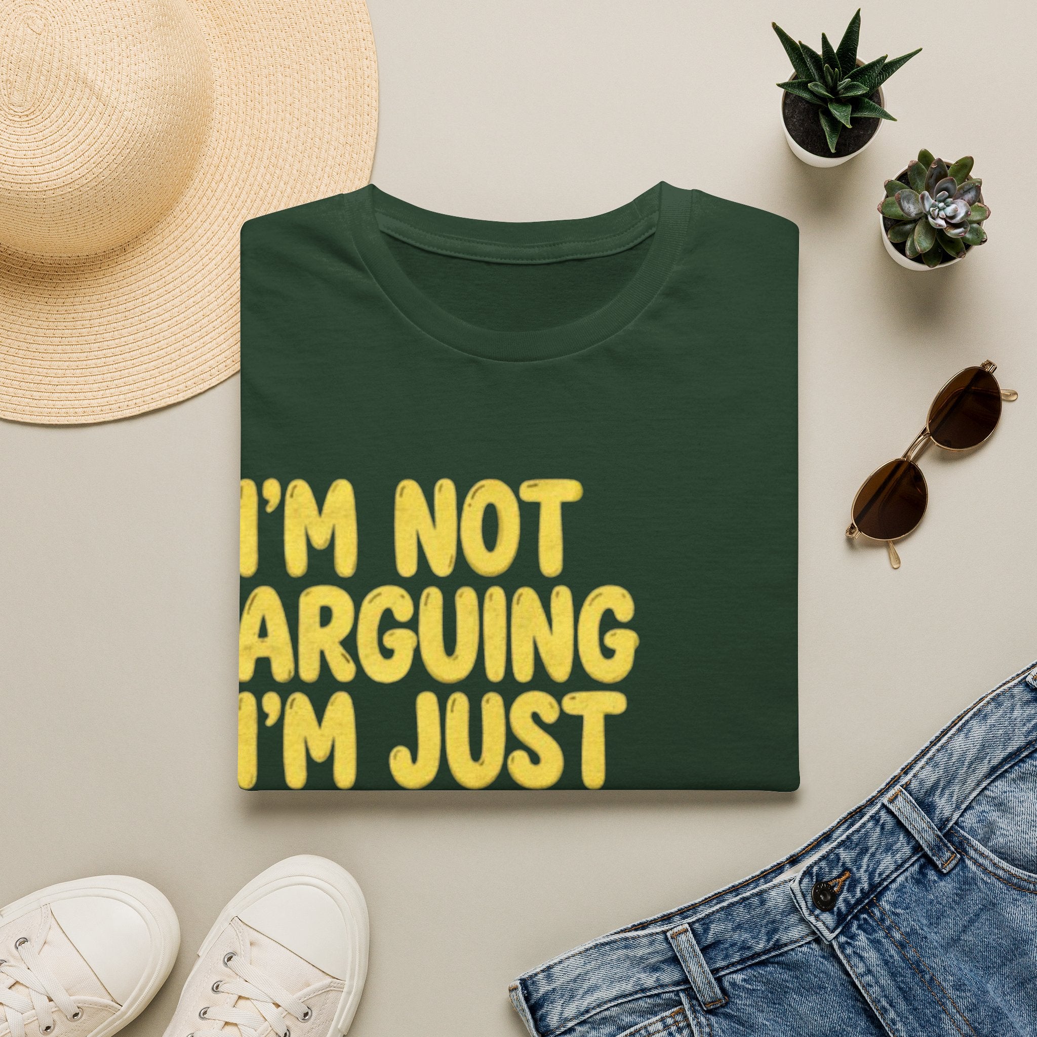 I'm Not Arguing I'm Just Explaining Why I'm Right Adult T-Shirt