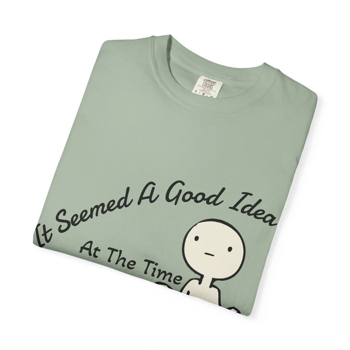 It Seemed A Good Idea At The Time Adult T-Shirt