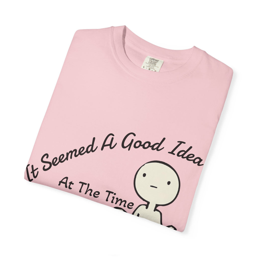 It Seemed A Good Idea At The Time Adult T-Shirt