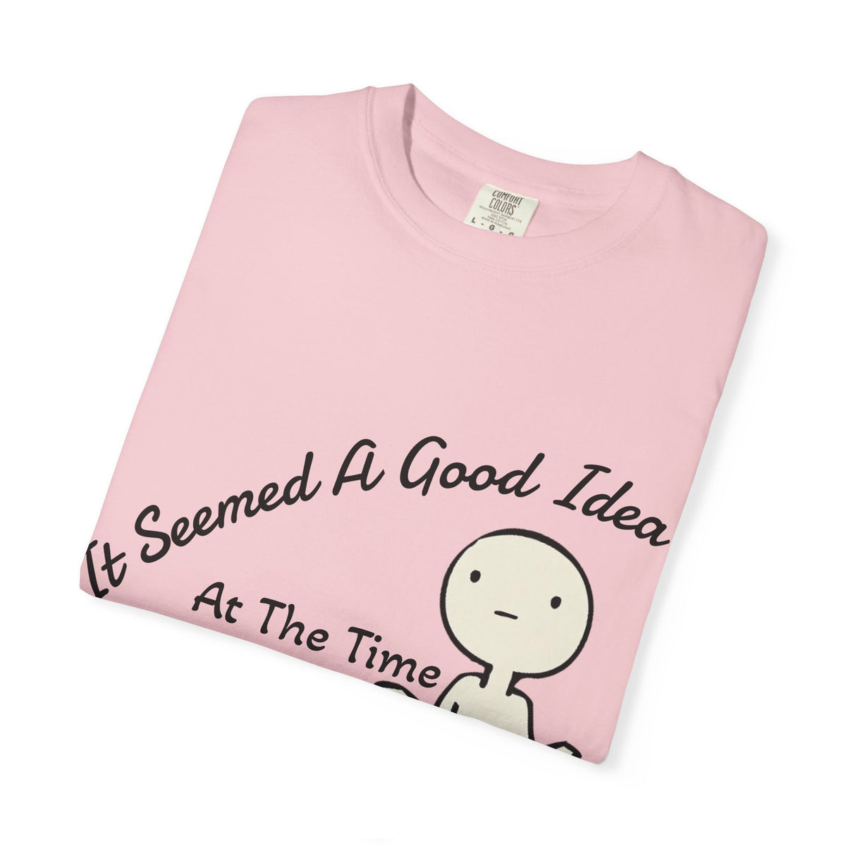 It Seemed A Good Idea At The Time Adult T-Shirt